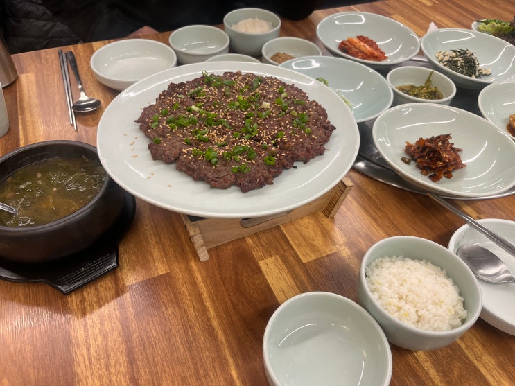 안동 월영교 맛집 안동 하늘소 방문기