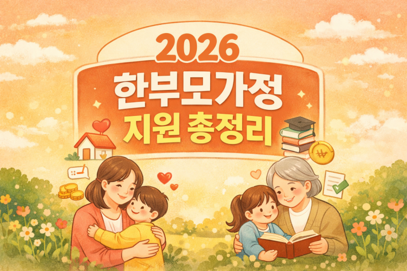 한부모가정 임대주택 지원 총정리