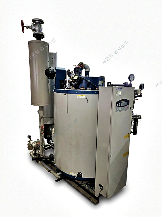  미우라 EZ-1500 관류식 스팀보일러 1500kg/h 산업용 스팀 설비 분석