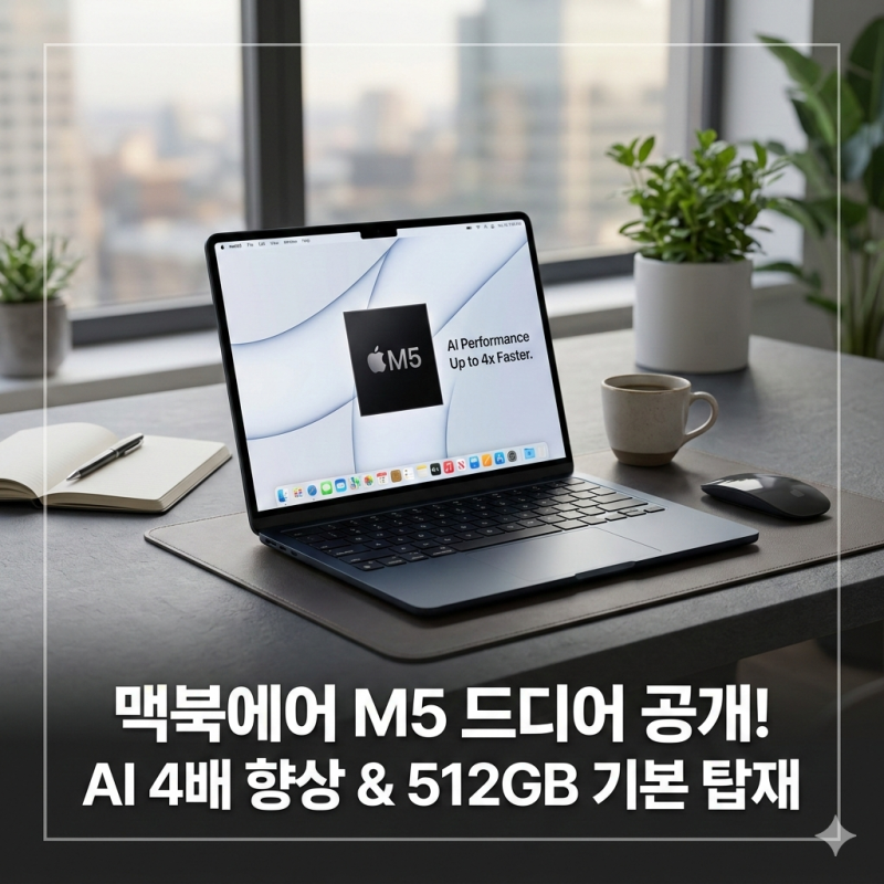 역대급 스펙업? 애플 맥북에어m5 출시일, 가격, 성능 총정리 및 구매 가이드