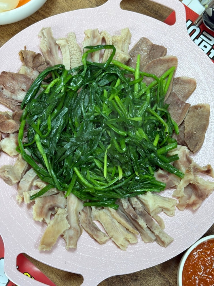  장성동맛집 포항 한식 추천 엄지척 한우암뽕 수육