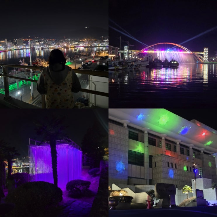 통영 야경 명소 남망산조각공원 디피랑 통영투어패스