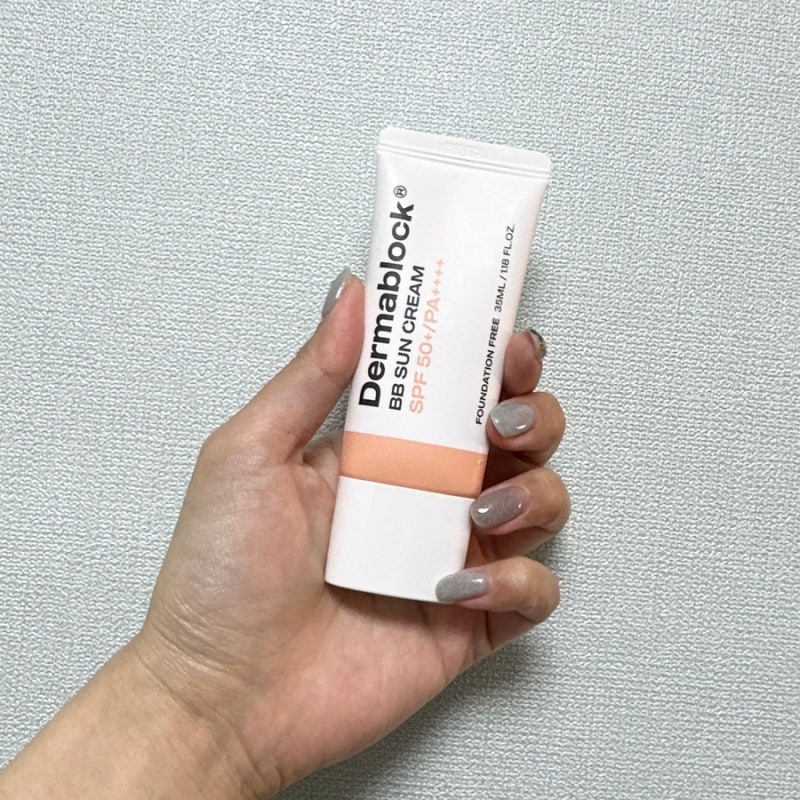 [다이소] 더마블록 BB선크림 : 다이소 선크림으로 바쁜 아침에 쉽고 빠르게 결점 커버랑 자외....