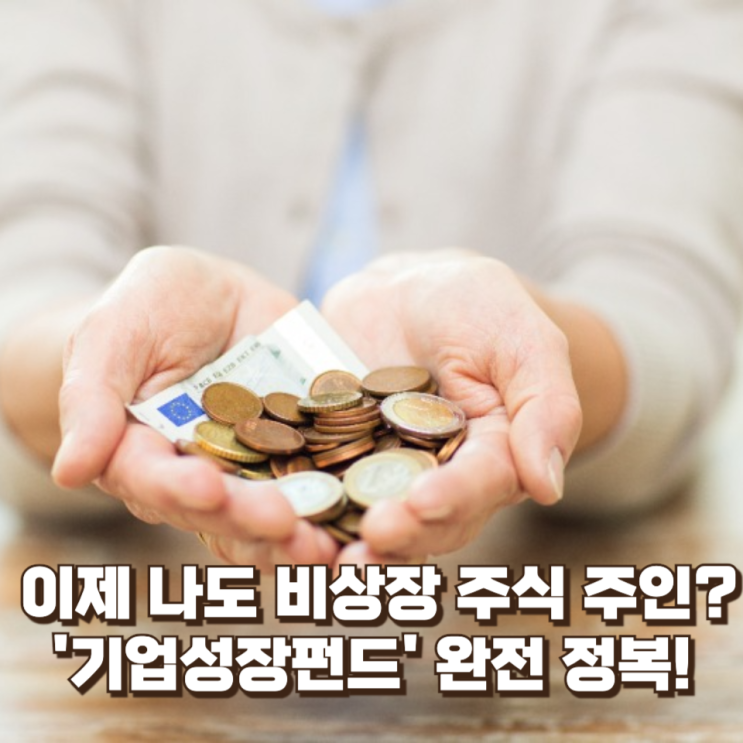  [경제/재테크] 이제 나도 비상장 주식 주인? '기업성장펀드(BDC)' 완전 정복!