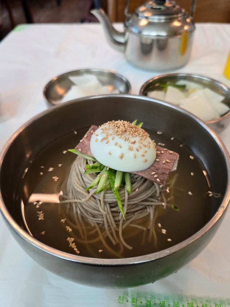  공주 평양냉면 맛집 매향 솔직 후기｜100% 메밀 자가제면