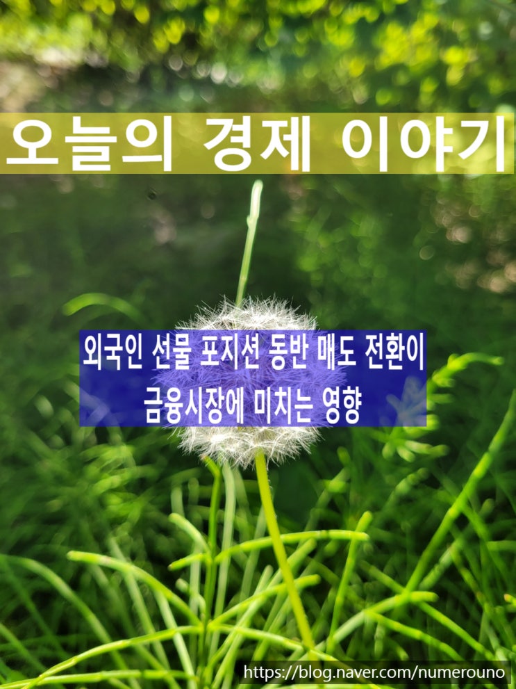  외국인 선물 포지션 동반 매도 전환이 금융시장에 미치는 영향