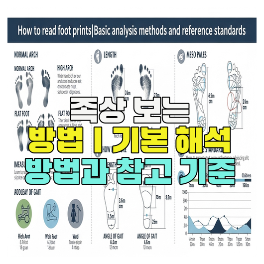  족상 보는 방법｜기본 해석 방법과 참고 기준