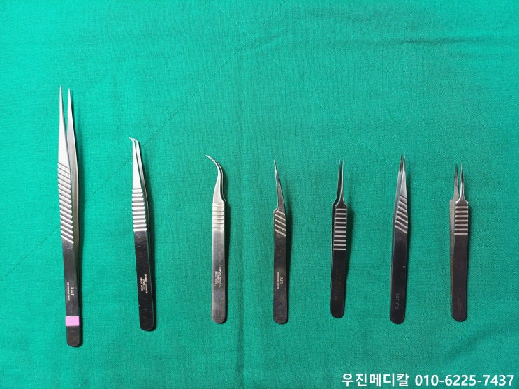  [USED] Micro Forceps 미세 겸자 / 마이크로 포셉 / 앵글, 커브, 니들 홀딩, 직형, 플랫폼형 포셉 [중고]