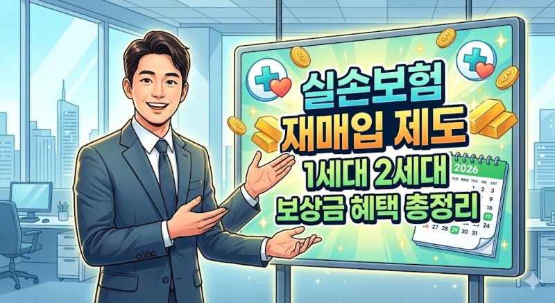 실손 재매입 대상 1세대 2세대 초기 가입자 보상금 혜택과 신청 절차