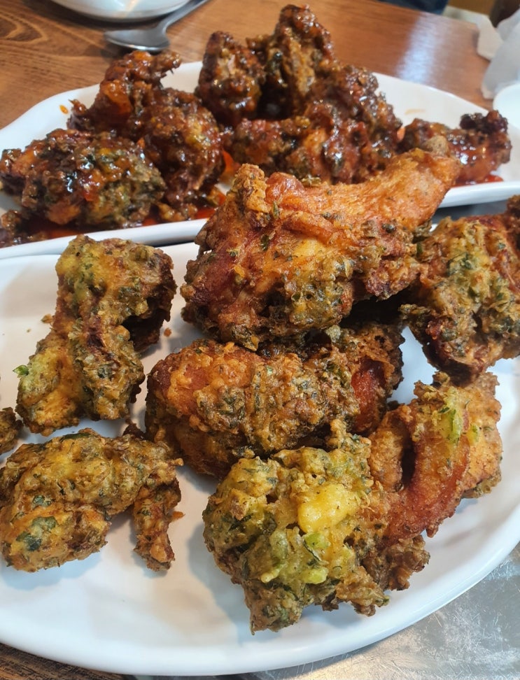 제주 찐 도민 맛집 '모니카옛날통닭' 내돈내산 고추야채치킨 후라이드 양념 반반 추천