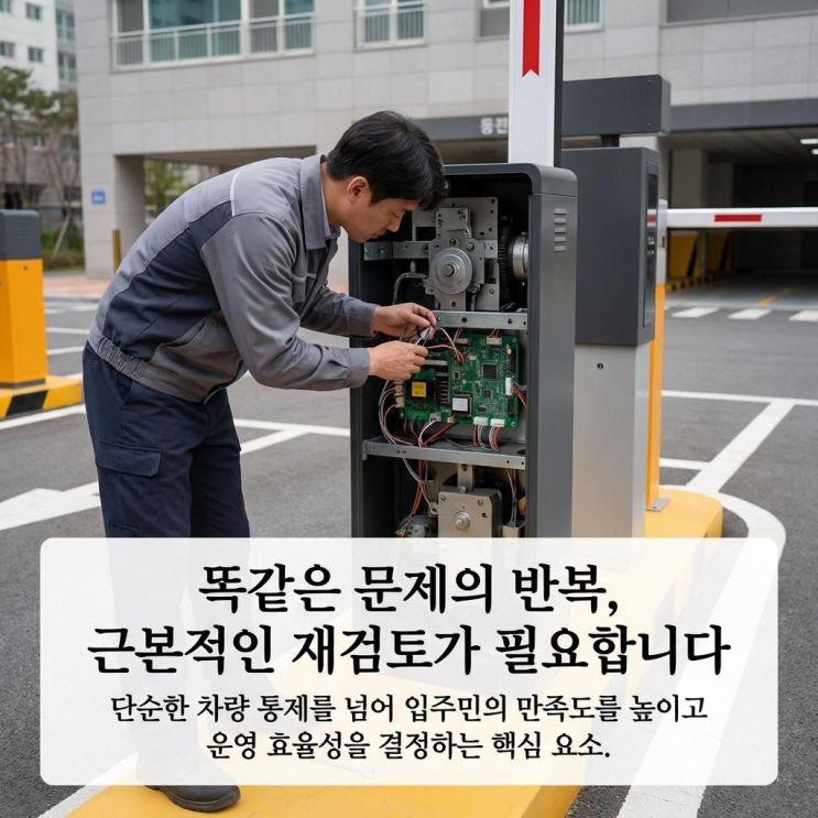  오피스텔주차차단기 잦은 민원과 정체 이제 스마트한 운영으로 해결하세요