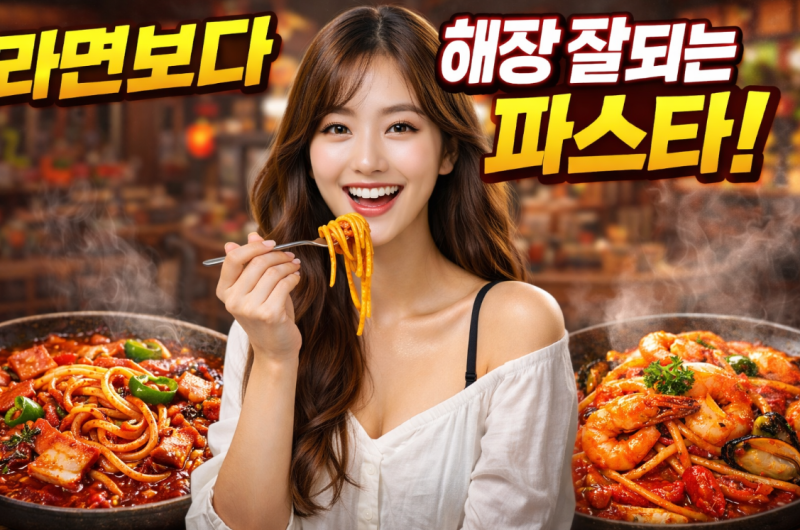 얼큰 해장 파스타부터 토마토 해장 파스타까지, 레시피 총정리