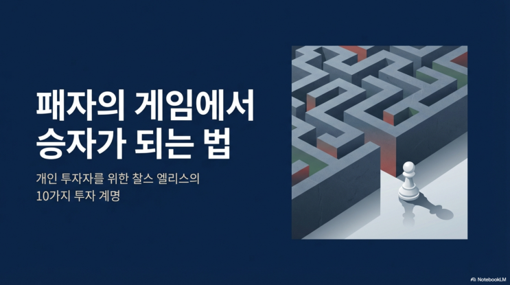  개인투자자를 위한 투자 십계명 by 찰스 엘리스