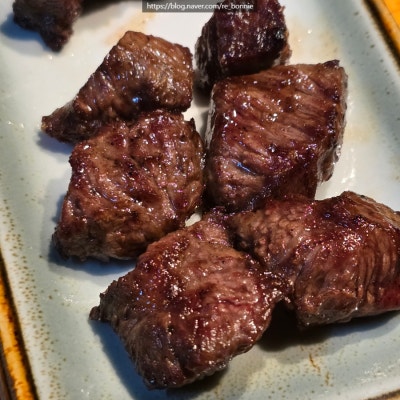 [울산 남구 달동] 야마짱 울산점 B1코스 후기, 부채살 스테이크가 인상 깊었던 야끼니꾸