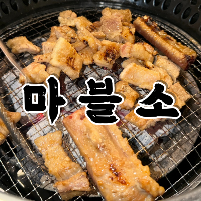 [마블소] 부드러운 돼지갈비! | 영등포역고기집 추천 및 후기