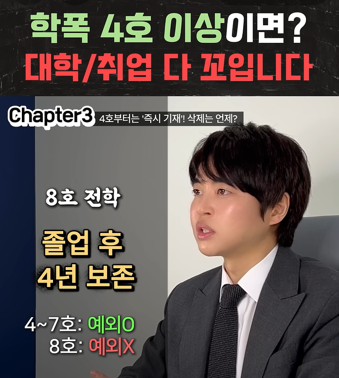  학교폭력 4호 사회봉사부터 기록 관리… 생기부에 어떻게 남을까