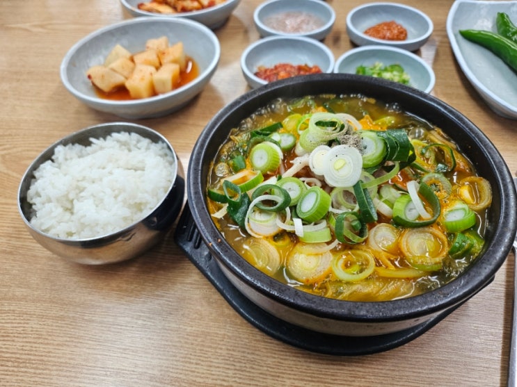  청주 탑동 미진해장국 포장마차  해장국맛집