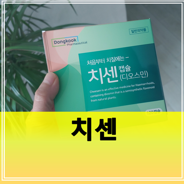 치센 가격 복용법 효과는 언제 나타나나?