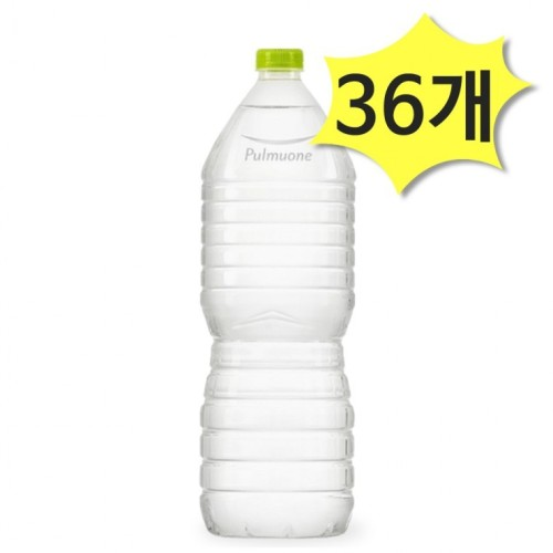 풀무원 무라벨 생수 2L X 36개 생수 물2리터