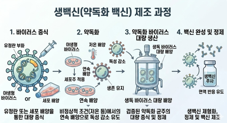  [면역학] 백신의 종류와 원리 1 (사백신, 생백신, VLP, 재조합백신, 톡소이드)