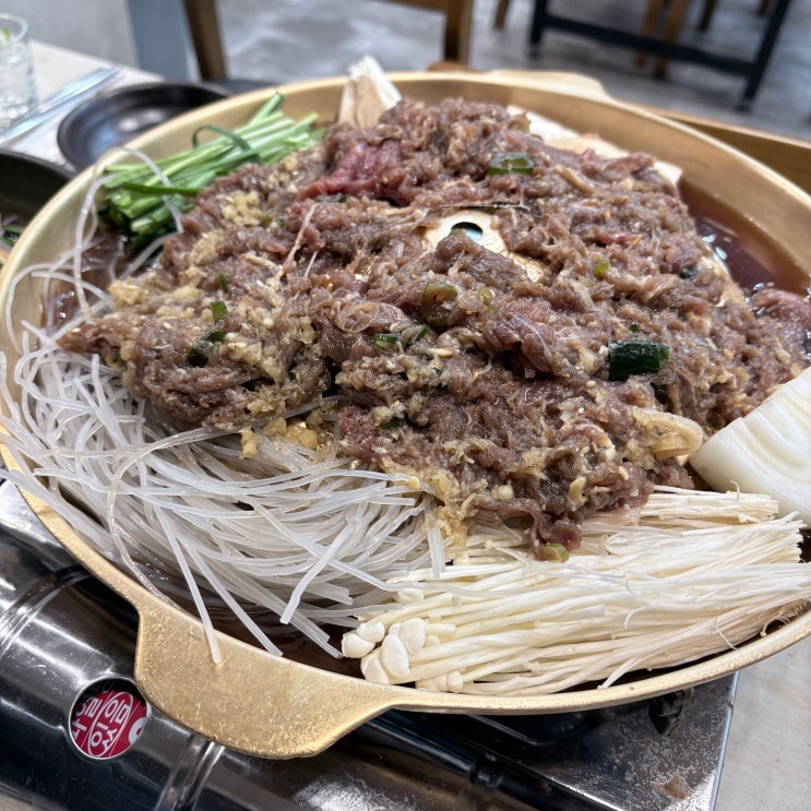  진주평거동 24시간 영업하는 식당에서 설렁탕과 불고기 맛본 날