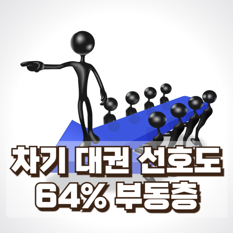  [여론조사] 차기 대권 선호도 조국 1위 등극! 64% 부동층의 마음은 어디로?