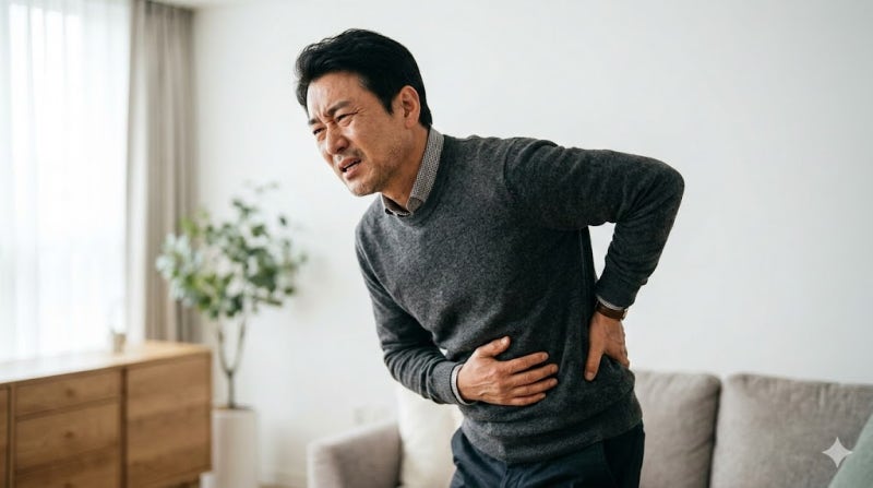 오른쪽 왼쪽 등통증 원인 단순 근육통부터 위험 질환
