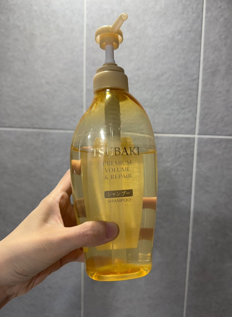 츠바키 볼륨앤 리페어 샴푸 VS 어노브 내돈내산 비교 :: 지성 두피 & 숱 부자의 꿀조합 샴푸 루....