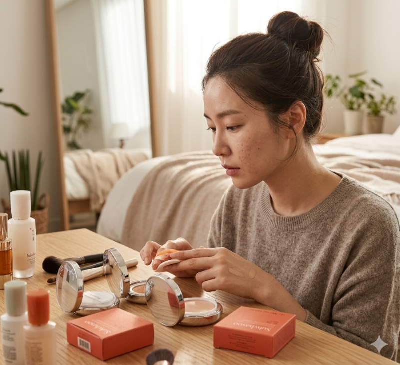 설화수 쿠션 스킨커버 트윈케이크 차이｜팩트 종류 헷갈릴 때 이렇게 고르세요