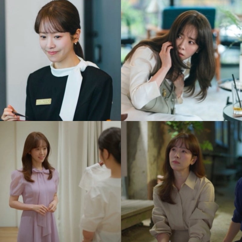 미혼남녀의 효율적 만남 한지민 이의영 옷 패션 가방 귀걸이 원피스 정보