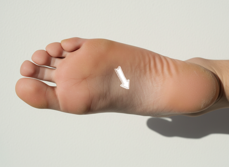  정자동 한의원 발바닥 가운데 통증의 원인은?
