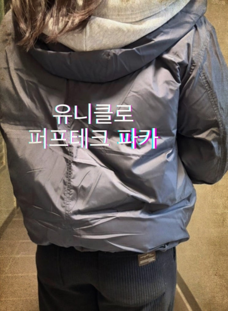  유니클로 퍼프테크 파카 내돈내산 후기｜3월 간절기 아우터 가볍고 따뜻한 유니클로 패딩