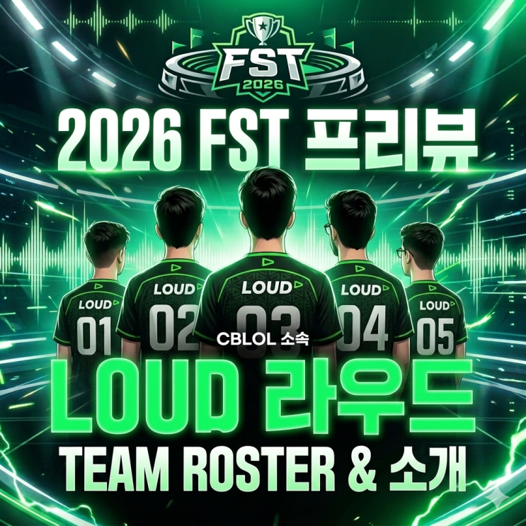 롤 LOUD, 2026FST CBLOL 팀 프리뷰