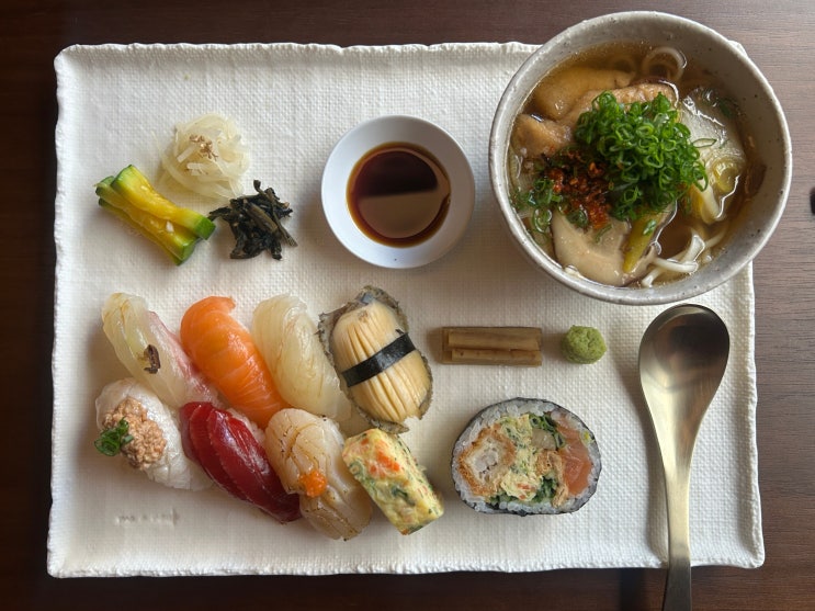   [서울, 종로] 서촌 3만원대 초밥 런치 코스 맛집 추천 | 모아늑