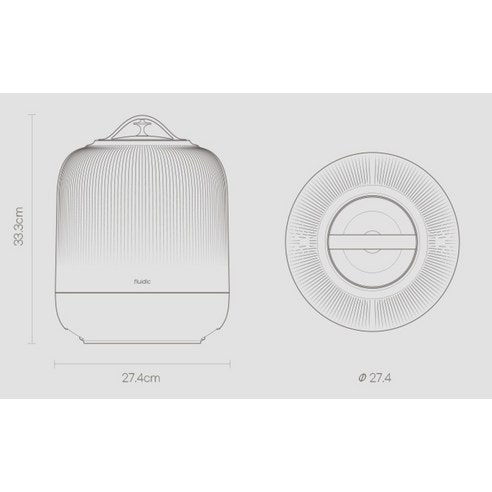엠지엠씨 플루딕 진공밀폐 쌀통 10kg