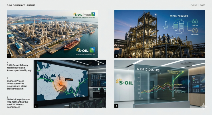  2026년 에쓰오일(S-Oil) 주가 전망: 샤힌 프로젝트와 중동 전쟁 리스크 사이의 기회
