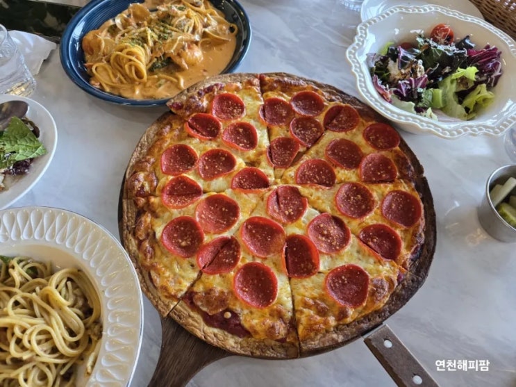  연천 연천역 맛집 양식 파스타 피자 찹스테이크 더테라스