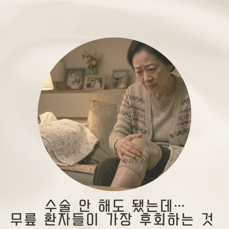 무릎 연골판 파열, 수술해야 할까요? 비수술로 버텨야 할까요?