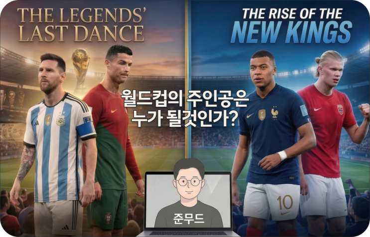  2026 월드컵 스타 선수 분석, 메시 음바페 호날두 홀란드 포함 10인