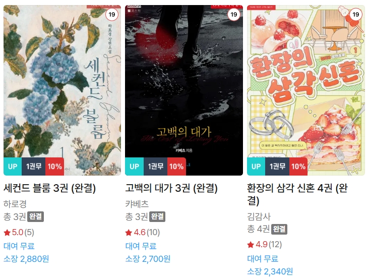  BL소설 신간) 26년 3월 6일 신간