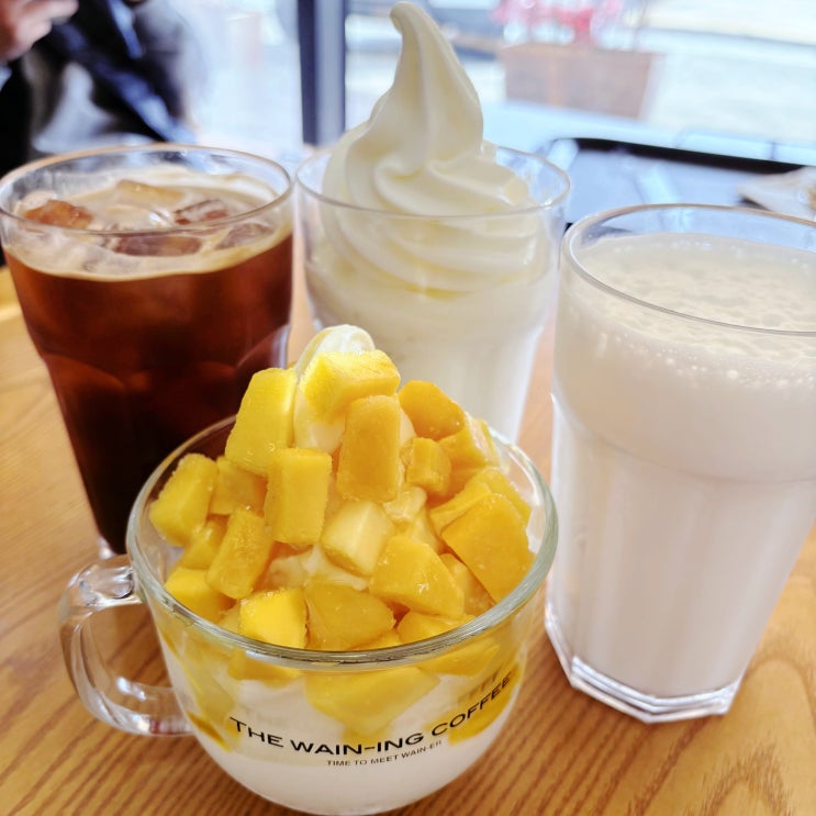  산청 원지 카페 더웨이닝 여기 분위기 맛집이네요️