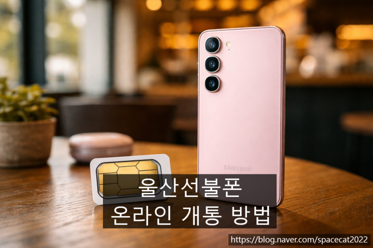  울산선불폰 유심 간편한 온라인 개통 최신 방법 정리