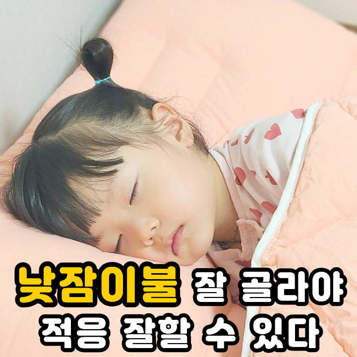  어린이집 낮잠이불 네이처도도 분리형으로 세탁도 간편하게