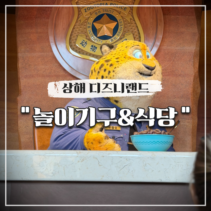  상해 디즈니랜드 놀이기구 TOP3 (노보텔 셔틀버스)