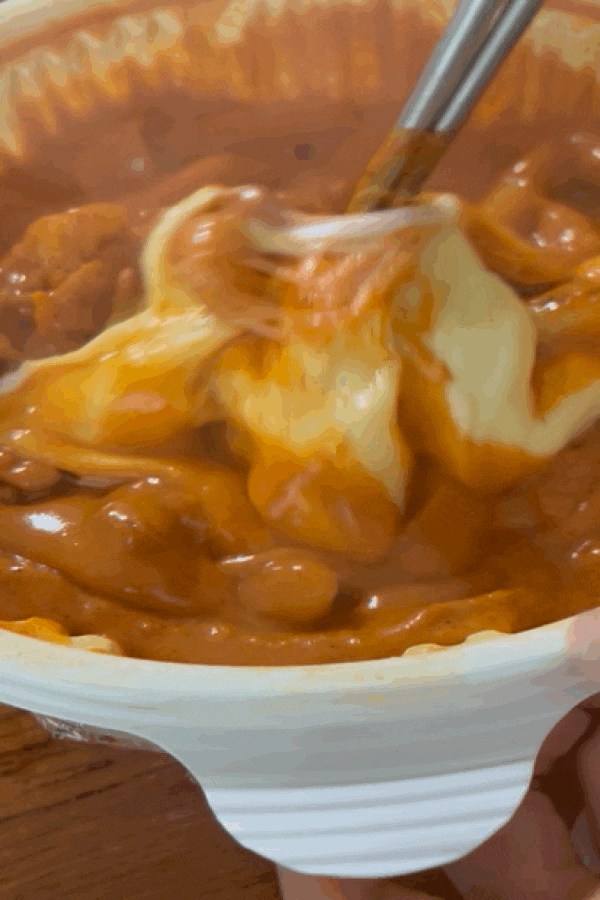  응급실 떡볶이 크림 카레 떡볶이 배달 후기 | 