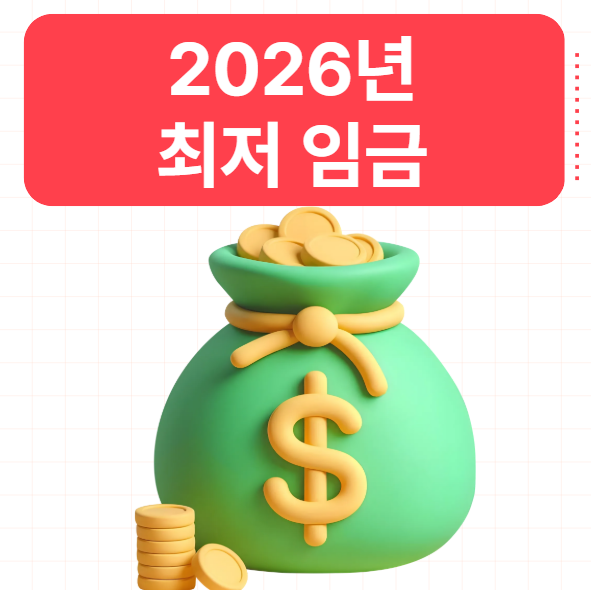  2026년 최저 임금 시 월급 연봉은?