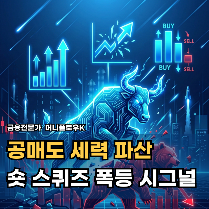  숏 스퀴즈란? 공매도 세력 파산시키는 폭등 직전 3가지 시그널