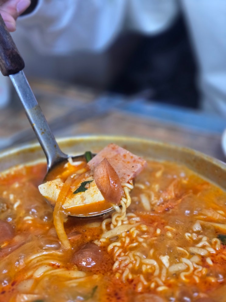  [미성식당] 단골 많은 구리 부대찌개집
