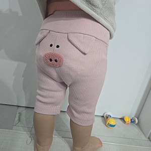 아기옷 추천 : 보나츠 피그뽀 바이커쇼츠 3월6일부터 프리오더 사이즈추천