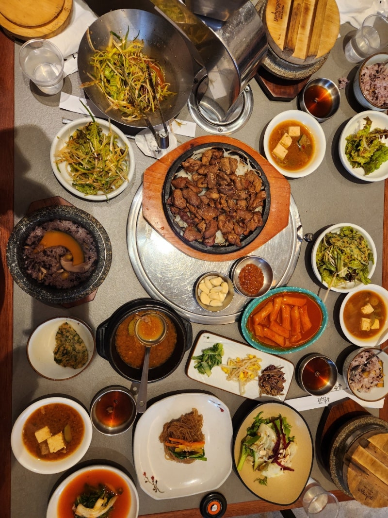 전원숯불갈비 구미봉곡점 점심특선 석갈비정식